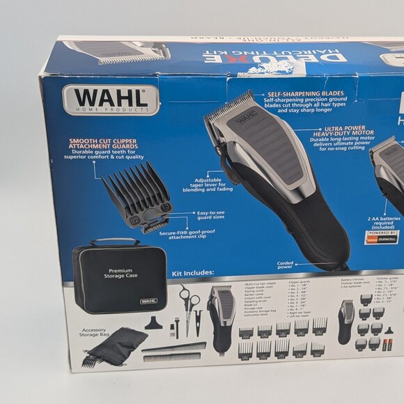 Wahl Deluxe Hair Cutting Kit Hair Clipper and Trimmer - Picture 3 of 4